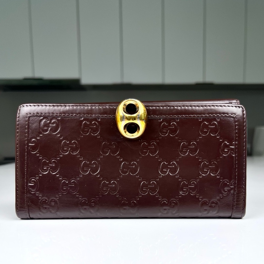 Gucci Brown Leather Wallet